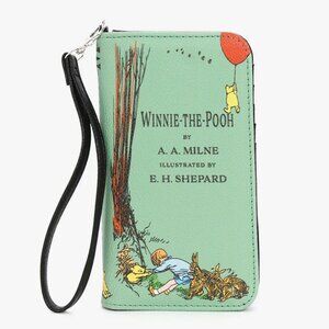 Winnie the Pooh Book Cover Wallet or Wristlet - Book Lover Gifts